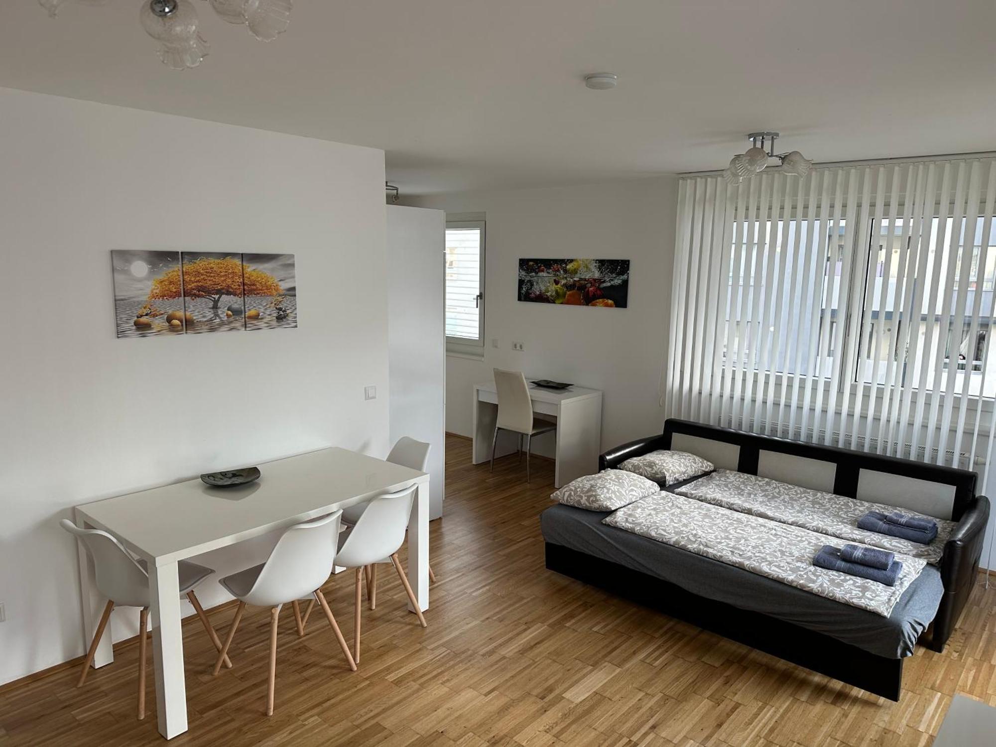 Hauptbahnhof Ferienwohnung Am Park Viena Exterior foto